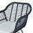 Buschi Round Wicker Rattan Patio Waterproof Seating Set with Cushions and Table-554873188-554873184
