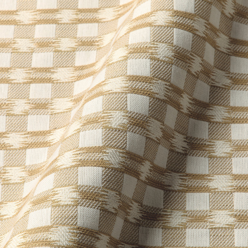 Granville Weaves Fabric, Beige/White