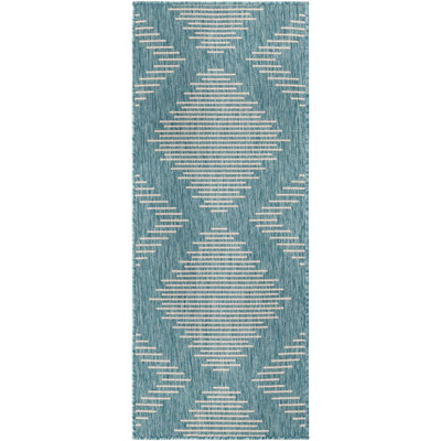 Striped Indoor / Outdoor Rug
