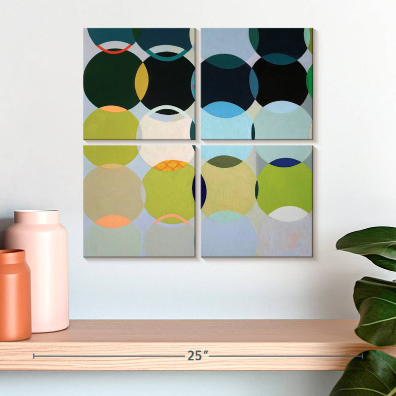 Cercles no. 1, H 18 po x l 18 po
