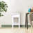 25.6"h White Floor-standing Storage Table With Drawer And Open Shelf For Home
