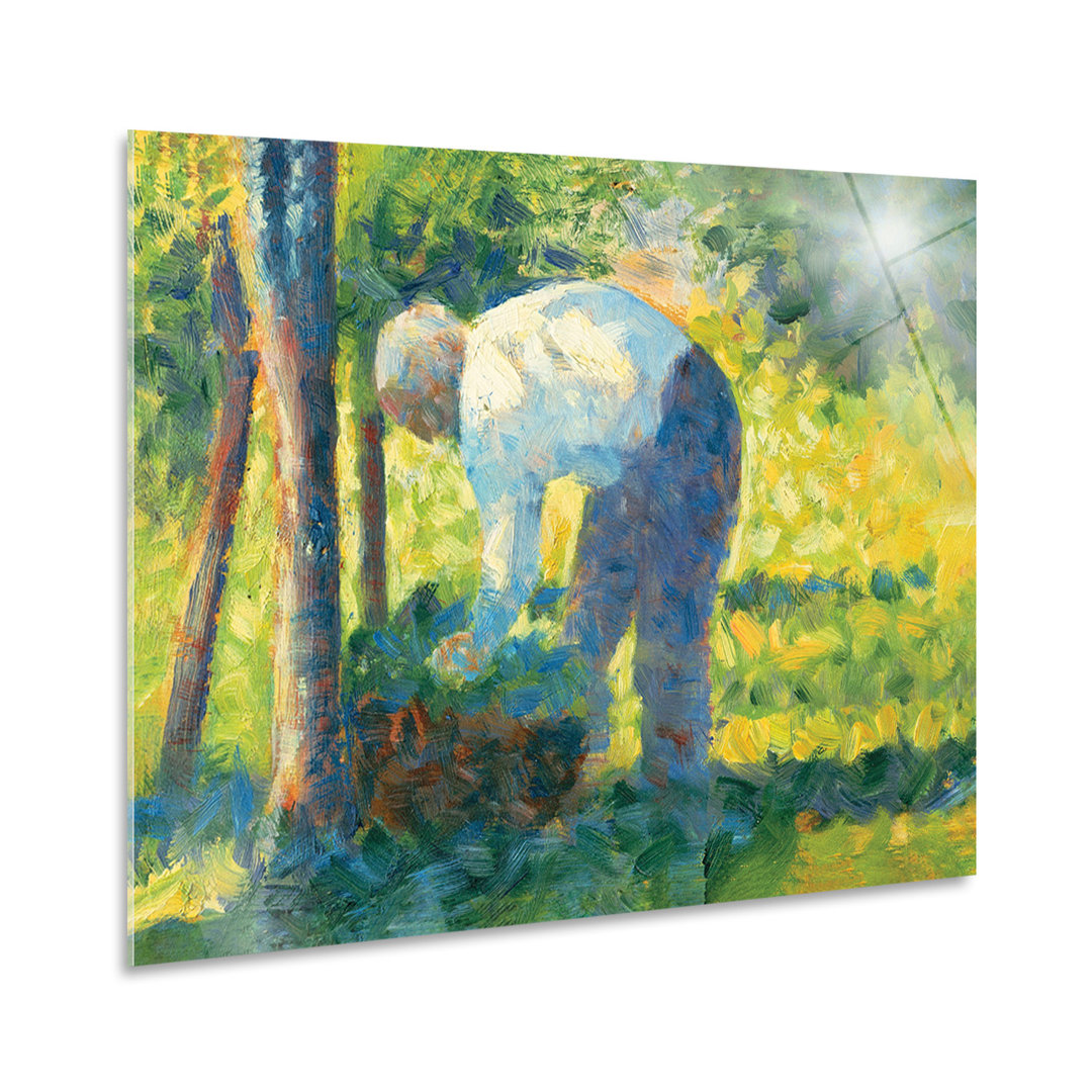 Acrylbild The Gardener von Georges Seurat