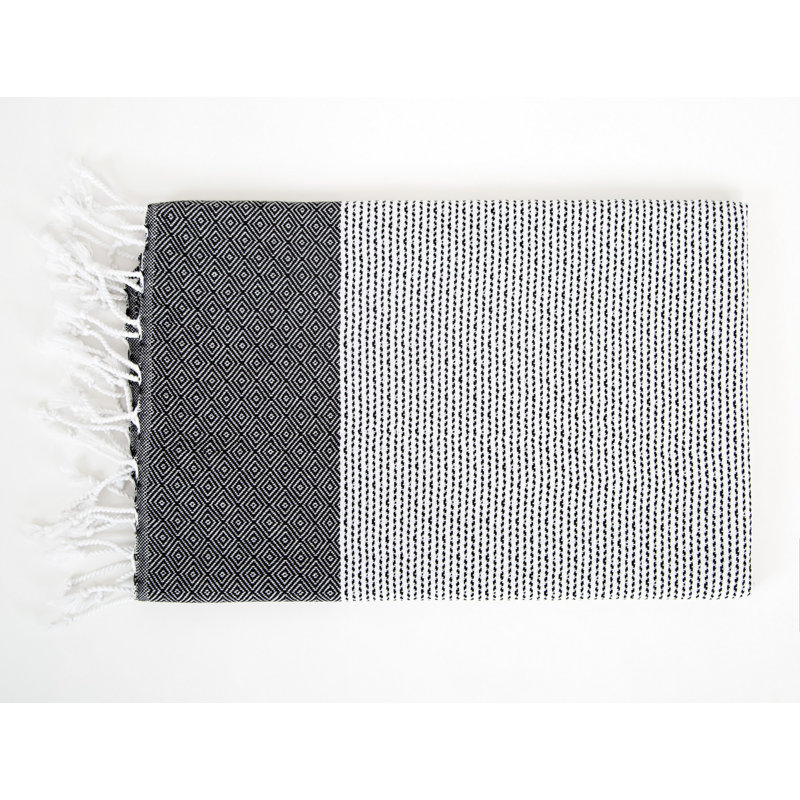 Serviette de plage 100% coton Randel, gris