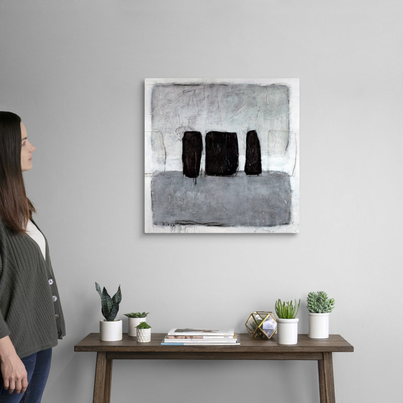 Seigured Feeling par Joshua Schicker, reproduction d'art graphique sur toile, Toile tendue, H 24 po x l 24 po x P 1,25 po