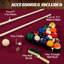 Table de billard avec accessoires de jeu-75049382