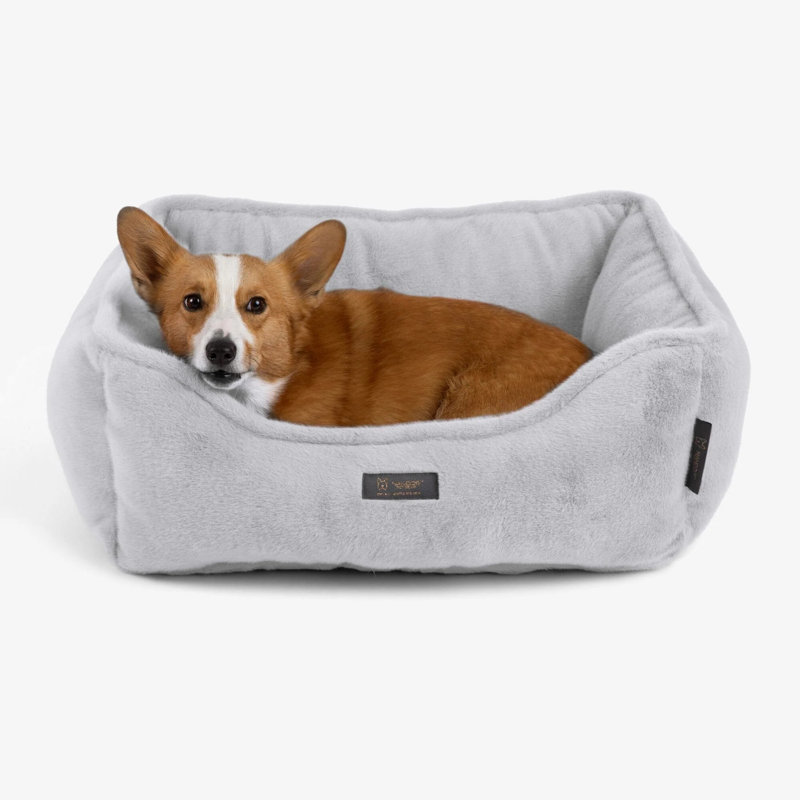 The Dream ONE Cloud Reversible Dog Bed, Ice Blue