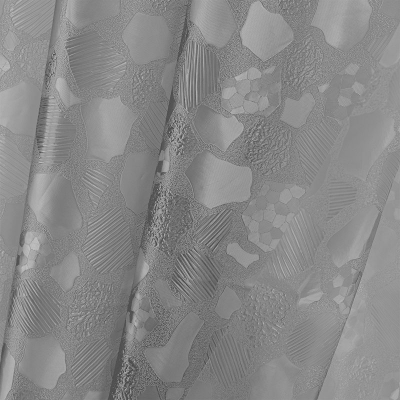 Doublure abstraite Shadena, gris