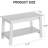 31.5 Inch Coffee Table with 2-Tier Storage, Modern Industrial Rectangular Living Room Table, Compact MDF & Particle Board Build, Durable & Easy Assembly, Ideal for Apartments & Offices