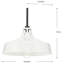 Luminaire suspendu d'extérieur 1 lumière H 7,5 po Wrightia Ciana-1886486066