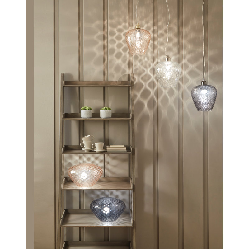 Keytesville 1 - Light Silver Jar Pendant