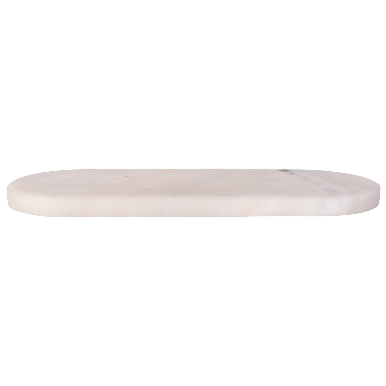 Genuine Marble Decorative Tray, White Matte