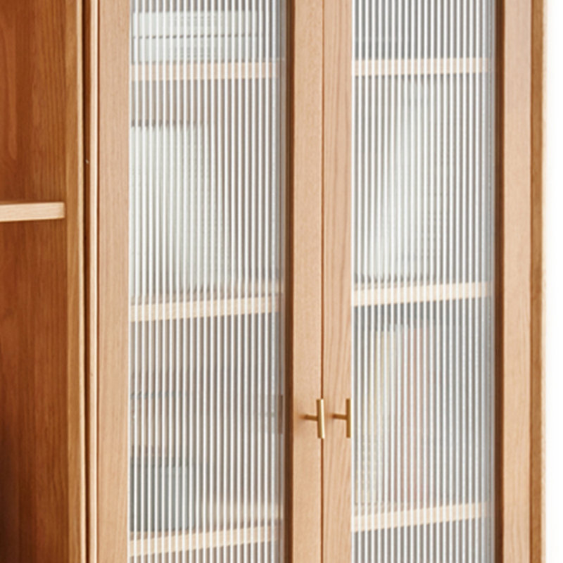 Modern simple log bookcase