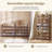 40 Pair Stackable Shoe Rack-107156517