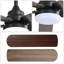 Ventilateur de plafond 42 pouces 5 pales réversible sans fil avec télécommande-805848060-813344741
