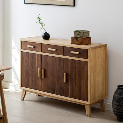 Nordic-style multi-functional sideboard cabinet