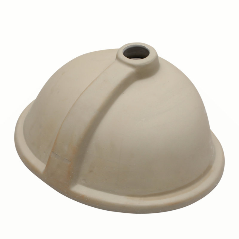 16.5" x 13.4" White Ceramic Oval Undermount Bathroom Sink with Overflow