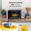 Abode AMM2005S, 20L Manual Microwave in Silver