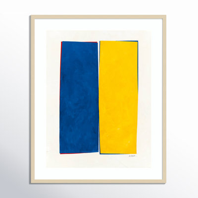 Monolithic I Wood Framed Wall Art Print