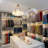 6 - Light Dimmable Tiered Handmade Textured Glass Chandelier