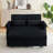 Jaziyah Velvet Sleeper Sofa-1986638345