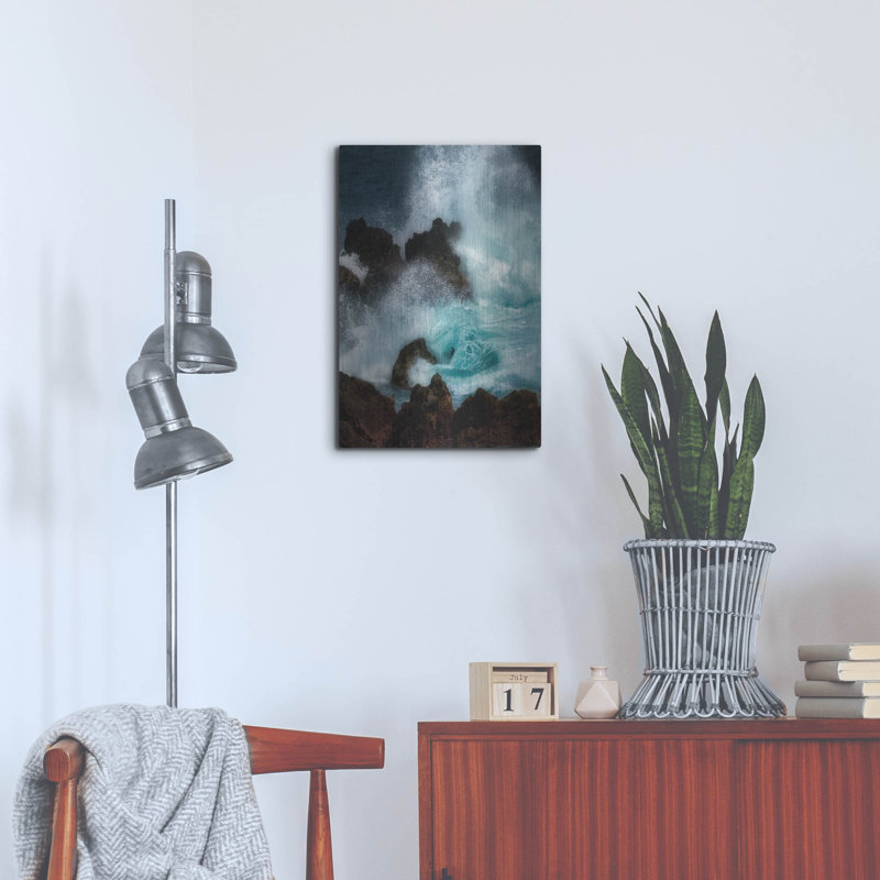 «Crasher» par Dennis Frates, H 24 po x l 16 po