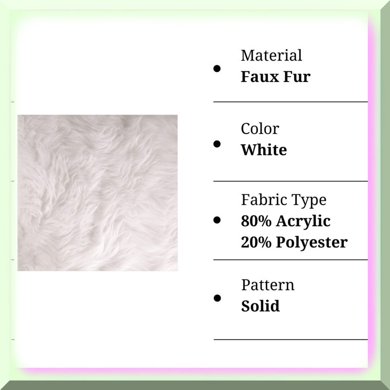 FluffyClouds Plush Fabric 1 Yard