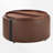 Round Upholstered Storage Ottoman With Wheels, Coffee Table With Reversible Top