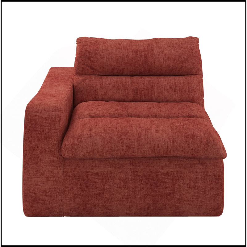 Méridienne Boneless, Rouge