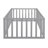 Wood Daybed Frame With Fence-1201014676-1201014673