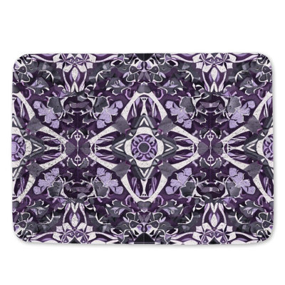 Darkiel Microfiber / Microsuede Non-Slip Bath Mat