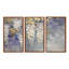 Ensemble de reproductions d'art murales blanches Wisteria-348560636-348560626