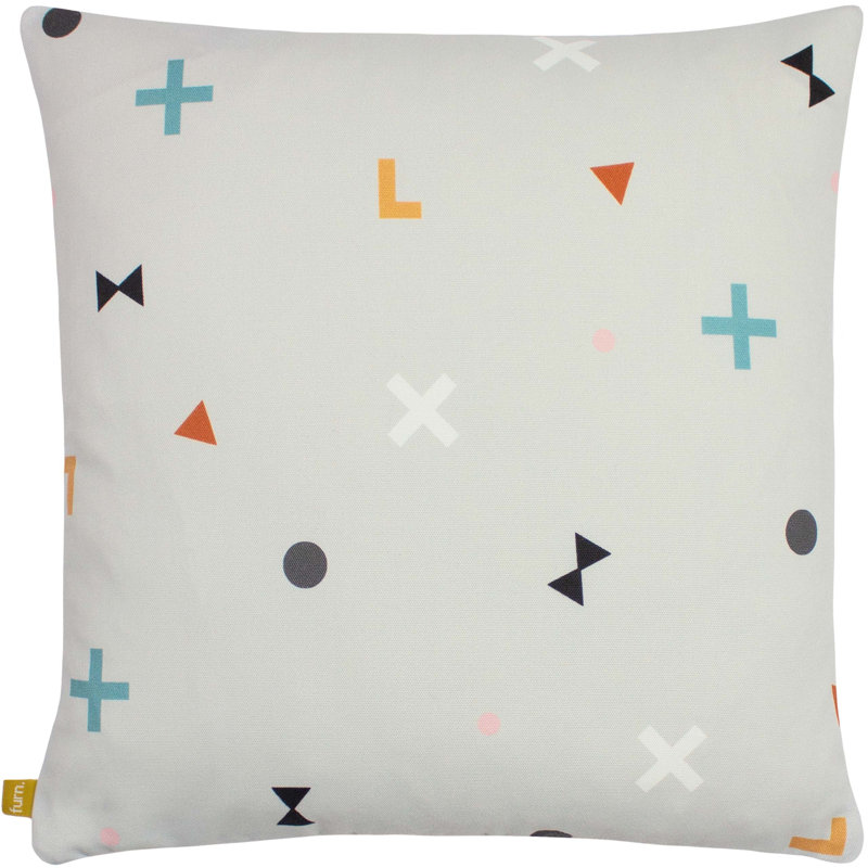 Geometric Square Throw Cushion