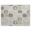 Tapis beige intérieur / extérieur lavable à la machine Claudian ACN1670-104372747