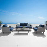 Ehrenfried Outdoor 4 - Piece Conversation Set