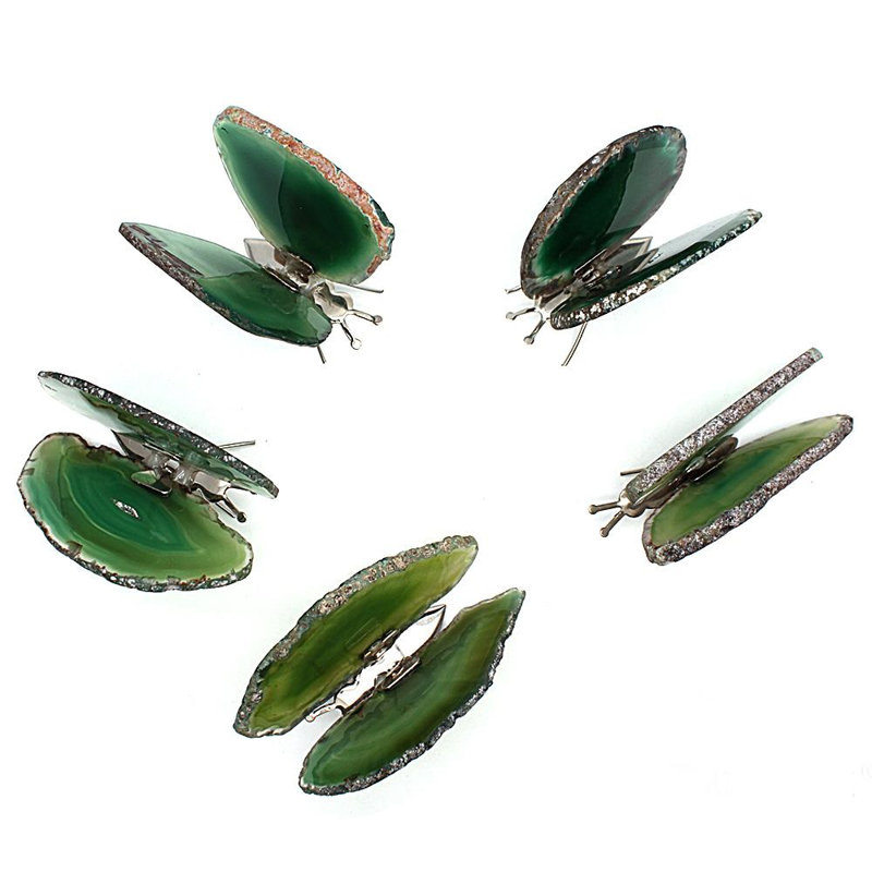 Figurine papillon Desriee, Vert