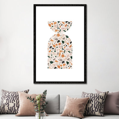 Abstract Terrazzo by Whales Way - Painting on Canvas