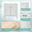 Meuble-lavabo 30 po avec lavabo et deux portes avec tablette-179082491