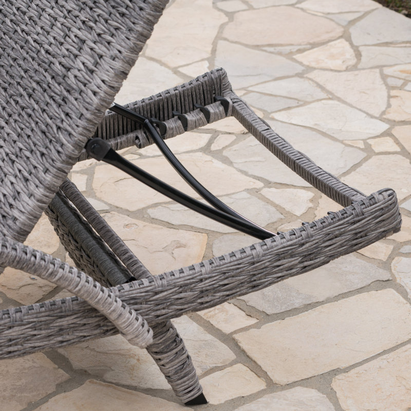 Hershman Outdoor Chaise Lounge Set