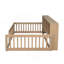 Lit en bois simple TG avec armoires de rangement et ports USB-115900858