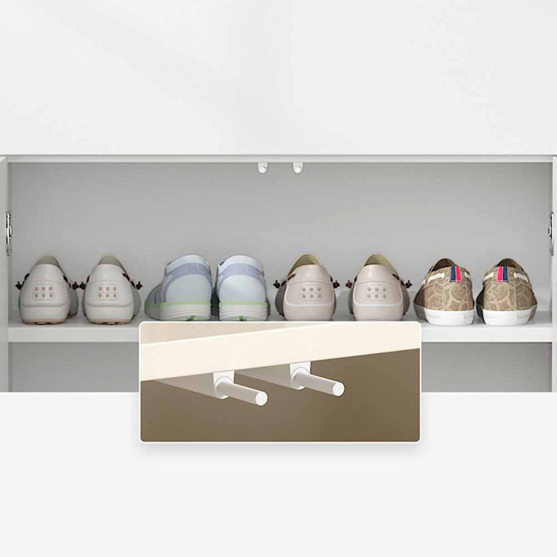 American-style minimalist storage shoe cabinet, 39.37" H x 35.43" W x 14.96" D