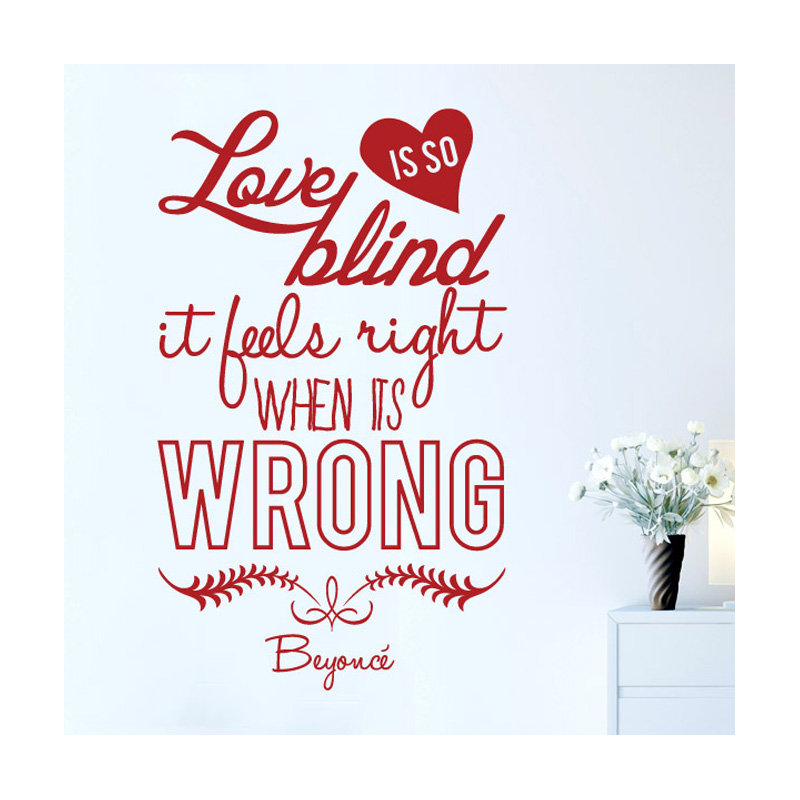 Wall Decal, Dark Red