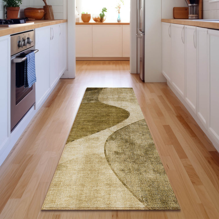 Premium Machine Washable Cerrito Brown Rug