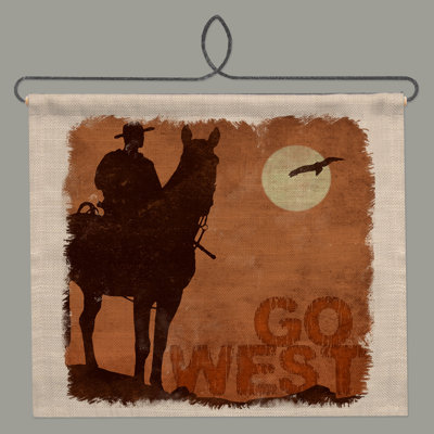 Décoration murale Cowboy Country par Kate Ward Thacker