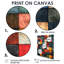 Ensemble de 6 décorations murales Red Country Patchwork - Boho Tiles-80719523-80719522