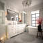Miroir de salle de bain noir brillant pour miroir mural-357658180