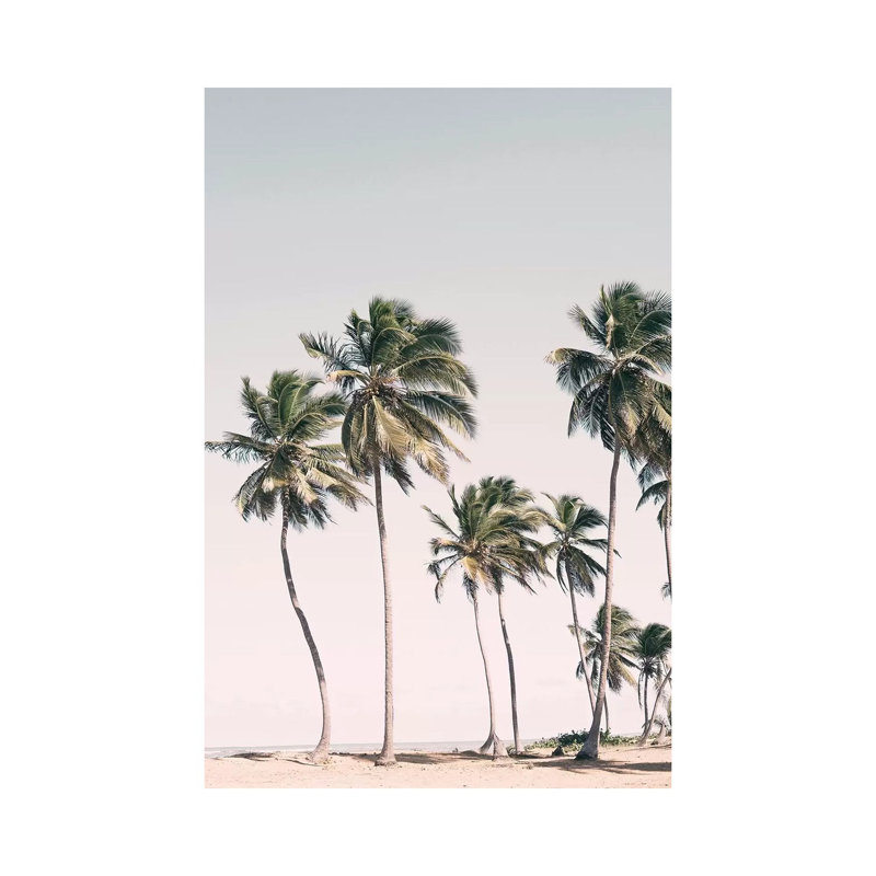 «Tropical Paradise» par Sissi & Seb - reproduction de photo, H 26 po x l 18 po x 1,5 po, Toile tendue, Pas de tapis