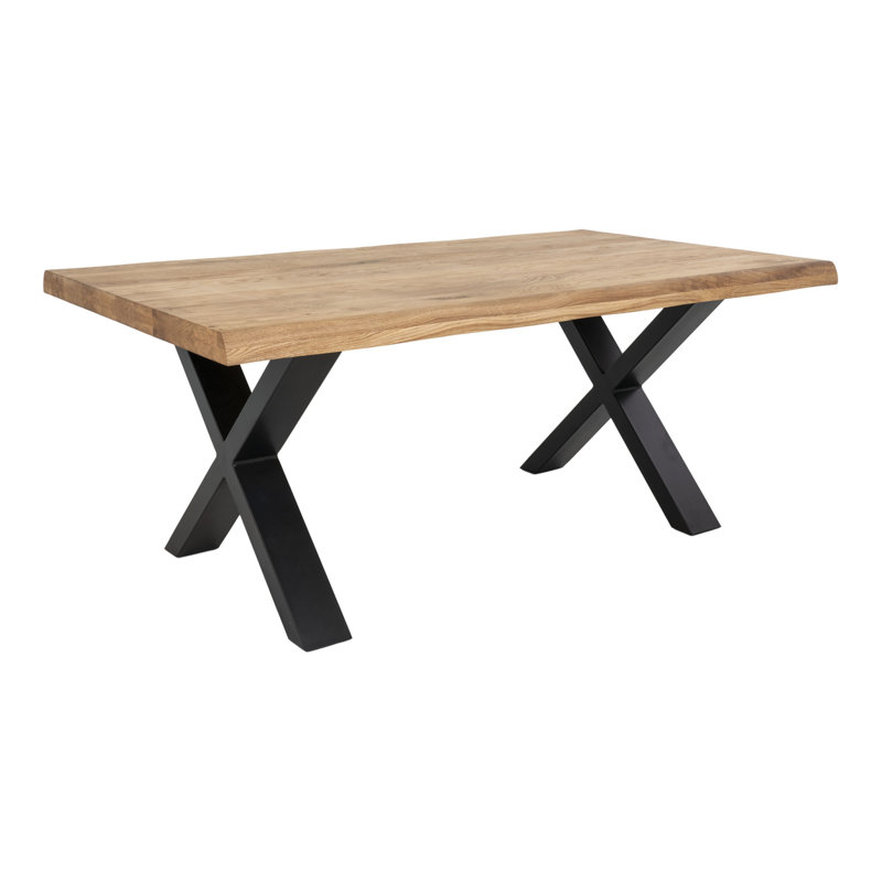 Elsass Cross Legs Coffee Table, Nature