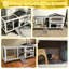 Cage à lapin pour l'extérieur et l'intérieur avec roulettes, cage à cochons d'Inde à deux couches avec plateau escamotable, rampe à l'épreuve du mastic, toit imperméable-1081313059-1102422874