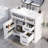 Essey 36'' Bathroom Vanity With Ceramic Sink-353573628-365093451