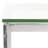 Hayward 51.18'' Glass Top Console Table
